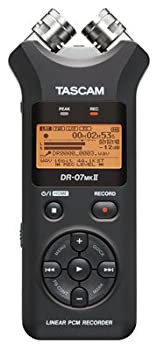 【中古】【インポート品・未当て嵌める】TASCAM DR-07mkIIポータブルデジタルレコーダー ■並行輸入品■