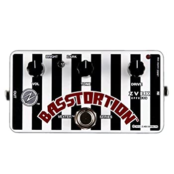 【中古】【輸入品・未使用】Zvex Basstortion - Ampeg SVT サウンド ベース用 オーバードライブ ディストーション エフェクター 『並行輸入品』|ムジカ&フェリーチェ店