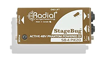 【中古】【輸入品・未使用】RADIAL StageBug SB-4 Piezo ピエゾPU専用DIボックス|ムジカ&フェリーチェ店