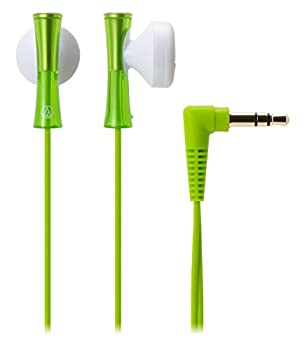 【中古】【輸入品・未使用】audio-technica JUICY イヤホン インナーイヤー型 ライトグリーン ATH-J100 LGR
