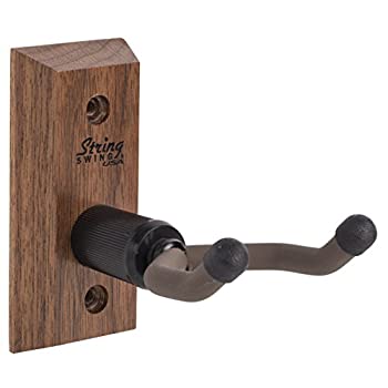 【中古】【輸入品・未使用】String Swing CC01UK-BW ウクレレ マンダリン ハンガー 壁掛け 硬材製 脱落防止 損傷防止 防滑 自宅 スタジオ用 ブラッククルミ フィニッシュ [|ムジカ&フェリーチェ店