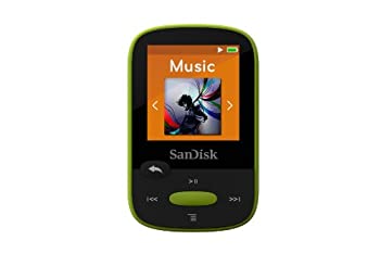 【中古】【輸入品・未使用】SanDisk Clip Sport SDMX24-008G-G46L Lecteur MP3 8 Go Vert