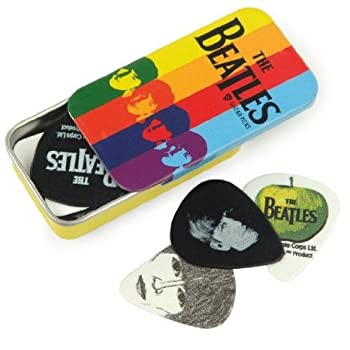 【中古】【輸入品・未使用】【 並行輸入品 】 Planet Waves (プラネットウェイヴス) Beatles シグネチャー ギターピック Tins%ｶﾝﾏ% Stripes