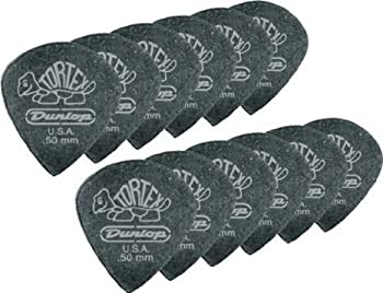 【中古】【輸入品・未使用】【 並行輸入品 】 Dunlop Tortex Pitch Black Jazz ギターピック 1 Dozen 1.14Mm