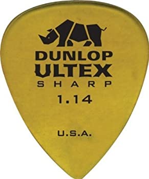 【中古】【輸入品・未使用】【 並行輸入品 】 Dunlop 433R114 1.14mm Ultex Sharp ギターピック%カンマ% 72パック|ムジカ&フェリーチェ店