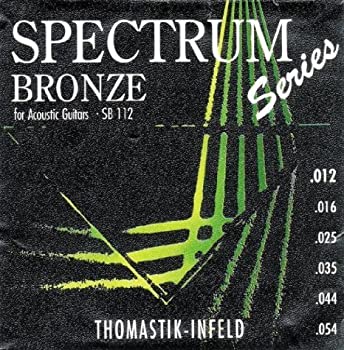 【中古】【輸入品・未使用】【 並行輸入品 】 Thomastik (トマスティーク) SB112 Spectrum Bronze アコースティックギター弦 Medium-Light