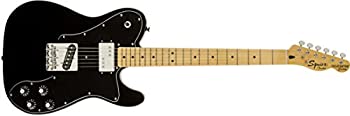 【中古】【輸入品・未使用】Squier by Fender Vintage Modified Telecaster Electric Guitar Custom - Black - Maple Fingerboard [並行輸入品]｜ムジカ＆フェリーチェ店