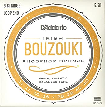 【中古】【輸入品・未使用】D'Addario EJ81 アイリッシュブズーキ 8弦 セット [並行輸入品]