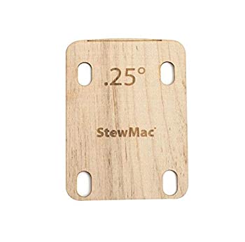【中古】【輸入品・未使用】Shaped Neck Shim for Guitar （ネック・シム ギター用）１枚 (テーパー角：0.25度) [並行輸入品]