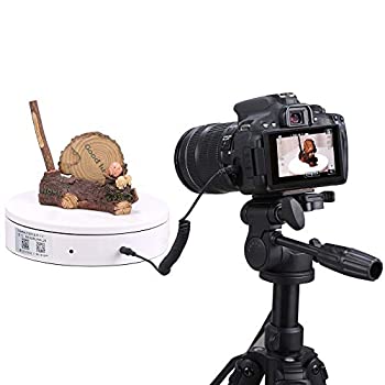【中古】【輸入品・未使用】ComXim 360度写真ターンテーブル 電動回転ターンテーブル 直径7.87インチ 容量44ポンド アプリ&ソフトウェアコントロール シャッターケーブル付|ムジカ&フェリーチェ店