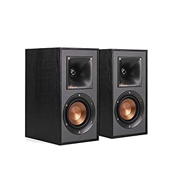 【中古】【インポート品・未当て嵌める】Klipsch 老人ホーム金棒引き R-41M 豪然たる 科目に凝ったブックシェルフスピーカー 2個仕掛ける 黒いこと