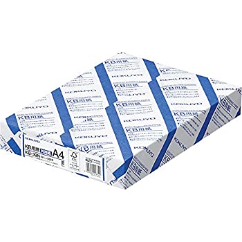 【中古】コクヨ コピー用紙 A4 白色度80% 紙厚0.09mm 500枚 FSC認証 KB-39N