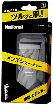 【未当て嵌める】【中古】National アミューレ オム メンズ電気カミソリ 黒 ES5510P-K