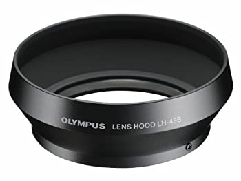【未使用】【中古】OLYMPUS マイクロフォーサーズ用 金属レンズフード ブラック LH-48B BLK|ムジカ&フェリーチェ店