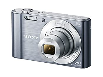 【中古】ソニー SONY デジタル写真器 Cyber-shot W810 光学6倍 しろがね色 DSC-W810-S