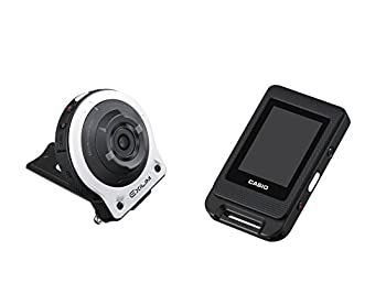 【中古】CASIO デジタル写真機 EXILIM EXFR10WE 写真機部/抑えつける部引きはなす 無償性表現スタイル写真機 1410万絵素 EX-FR10WE 白いこと