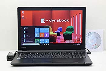 【中古】【中古】 東芝 dynabook B65/D Core i5 6300U 2.4GHz/4GB/500GB/Multi/15.6W/FWXGA(1366x768)/Win10 リカバリメディア付属｜ムジカ＆フェリーチェ店