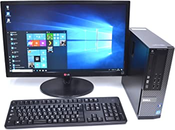 【中古-非常に良い】SSD メモリ8G フルHD 中古パソコン DELL OPTIPLEX 7010 Core i5 3470 (3.20GHz) Windows10 64bit マルチ USB3.0 24型液晶セット