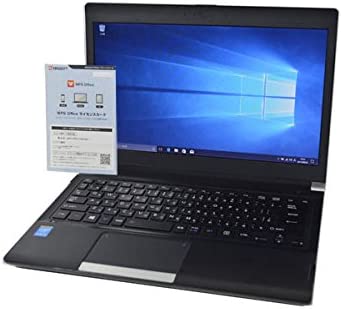 【中古】ノートパソコン 【OFFICE搭載】 SSD 128GB TOSHIBA dynabook R734 第4世代 Core i5 4300M HD 13.3インチ 8GB/128GB/ドライブ非搭載/WiFi対応無線|ムジカ&フェリーチェ店