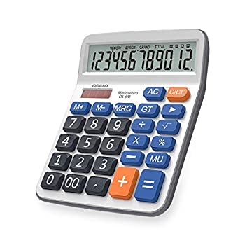 【中古】【輸入品・未使用】Pendancy 大型LCDディスプレイボタン 電子 12桁 デスクトップ ミニマリスト 電卓 (5M)|ムジカ&フェリーチェ店