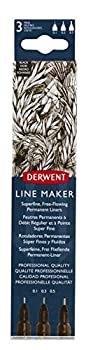 【中古】【輸入品・未使用】Derwent LINE マーカー ブラック｜ムジカ＆フェリーチェ店