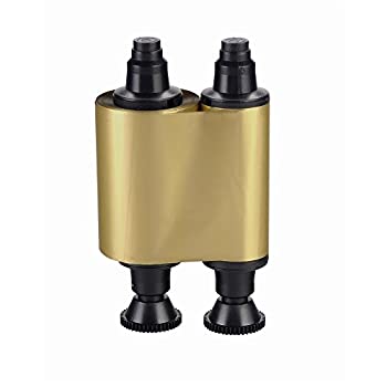 【中古】【輸入品・未使用】Evolis %ﾀﾞﾌﾞﾙｸｫｰﾃ%Colour ribbon%ｶﾝﾏ% gold%ﾀﾞﾌﾞﾙｸｫｰﾃ%