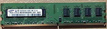 【中古】【輸入品・未使用】SAMSUNG PC2-6400U (DDR2-800) 2GB 240pin DIMM デスクトップパソコン用メモリ 型番：M378T5663EH3-CF7 動作保証品