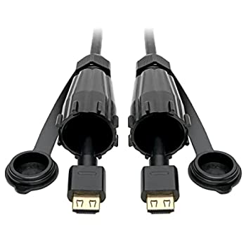 【中古】【インポート品・未当て嵌める】Tripp Lite 12フート HDMI CBL HS 2 IP67 Conn INDUST ETH