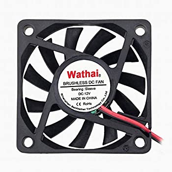 【中古】【輸入品・未使用】Wathai 60mm x 10mm 12V 2ピン DC ブラシレス 排気冷却ファン