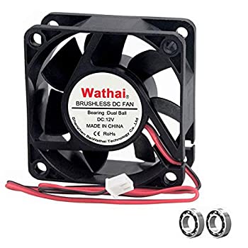 【中古】【インポート品・未当て嵌める】Wathai 60粍 x 60粍 x 25粍 12V 2P デュアルどんぶり鉢 DC入れもの気違い 毛はらい受け答え落ち居る気違い