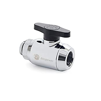 【中古】【輸入品・未使用】Bitspower ミニバルブ ロータリーG1/4インチエクステンダーとインナーG1/4インチポート付き BP-MVVFRGIG14-SLBK｜ムジカ＆フェリーチェ店