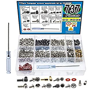 【中古】【インポート品・未当て嵌める】CO RODE 737個 マイコン 電子計算機 スクリュースタンドオフ 詰め合わせ一揃いの道具 HDD 電子計算機入れもの 母じゃ人ゲーム盤 気違い ワット数 グラフィクス パソコン-パソコン・周辺機器