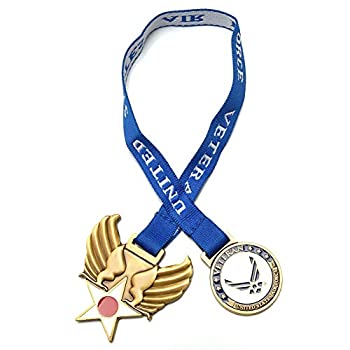 【中古】【輸入品・未使用】米空軍退役軍人ブックマーク 10インチのリボン付き