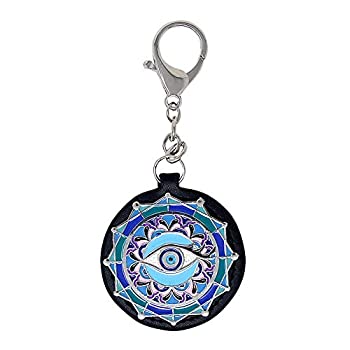 【中古】【輸入品・未使用】黒と青の反嫉妬 %ダブルクォーテ%邪悪な目%ダブルクォーテ% お守り 吊り下げキーホルダー W4257|ムジカ&フェリーチェ店
