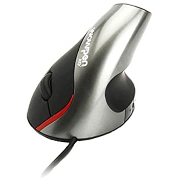 【中古】【輸入品・未使用】Wow Pen Joy Vertical Ergonomic Optical Mouse Silver By Ergoguys by ACP [並行輸入品]