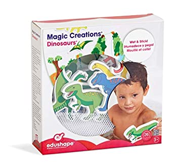 【中古】【輸入品・未使用】Edushape Magic Creations Dinosaurs Creative Bath Toy [並行輸入品]