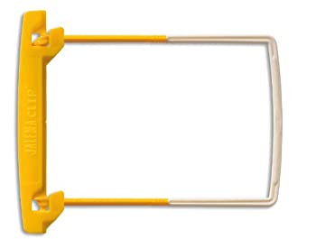【中古】【インポート品・未当て嵌める】STERLING JALEMA CLIP YELLOW/WHITE PK100 パソコン-その他