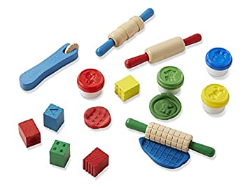 【中古】【インポート品・未当て嵌める】Melissa \u0026 Doug Shape%ｶﾝﾏ% Model and Mould Set その他-パソコン・周辺機器