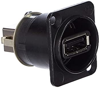 【中古】【輸入品・未使用】Neutrik NAUSB-W-B Adaptateur USB reversible (type A / type B) Noir