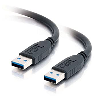 【中古】【インポート品・未当て嵌める】C2G / Cables To Go 54172 USB 3.0 A Male to A Male Cable%ｶﾝﾏ% Black (3 Meter/9.8 Feet) [並行輸入品] その他-パソコン