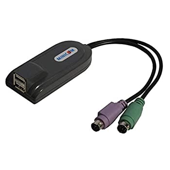 【中古】【輸入品・未使用】Tripp Lite Minicom PS/2 to USB Converter for KVM Switch / Extender TAA GSA - Keyboard / mouse adapter - USB