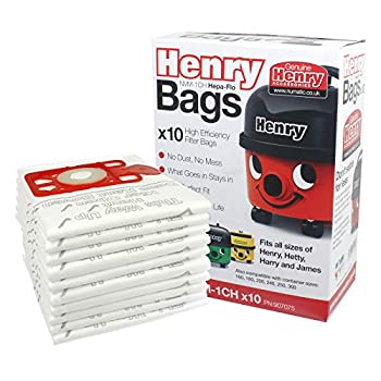 【中古】【輸入品・未使用】Numatic NVM-1CH Numatic Henry and James Cleaner Bags%ｶﾝﾏ% Pack of 10 by Numatic