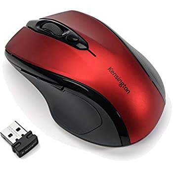 【中古】【輸入品・未使用】Kensington K72422WW Souris sans fil Rouge