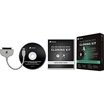 【中古】【インポート品・未当て嵌める】Corsair Kit Upgrade et Clonage pour SSD et HDD (CSSD-UPGRADEKIT) パソコン-パソコン・周辺機器-その他