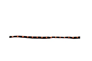 【中古】【輸入品・未使用】SilverStone LEDストライプ LED15個搭載 給電用変換コネクタ付属 SST-LS01R (レッド)