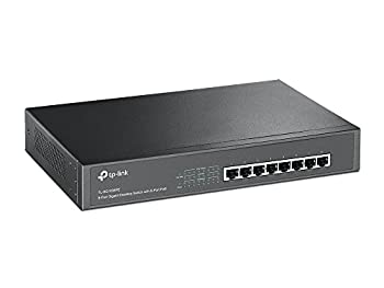【中古】【インポート品・未当て嵌める】TP-Link スイッチングこしき PoE ギガ8界面 PoE+ 5年引きうける TL-SG1008PE パソコン-その他-パソコン・周辺機器