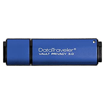 【中古】【インポート品・未当てはめる】キングストン Kingston USB記憶装置 64GB USB3.0 DataTraveler Vault Privacy 3.0 DTVP30/64GB 5年引き請ける