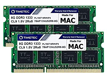 【中古】【輸入品・未使用】Timetec 初期/後期 2011 年、iMac 21.5 インチ、ハイニックス半導体 IC アップル 16 GB キット (2x8GB) DDR3 1333 MHz PC3 10600 SODIMM メモリ