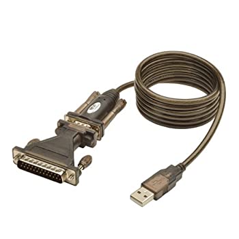 【中古】【輸入品・未使用】Tripp Lite USB to RS232 - Serial adapter - USB - RS-232 - black