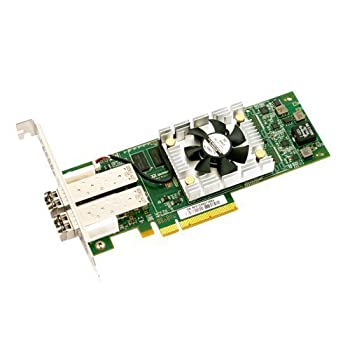 【中古】【インポート品・未当てはめる】QLogic QLE8362-SR Dual Port 10GbE PCIe FCoE \u0026 iSCSI Converged Network Adapter with SR Optical Transceivers by QLOGIC [並行輸入品]